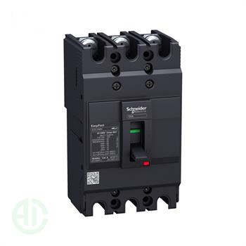 کلید اتوماتیک فیکس 100 آمپر اشنایدر EZC100H3025